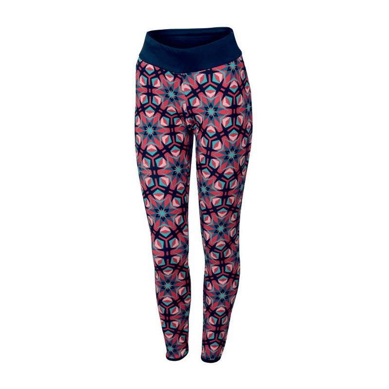 Sportful Rythmo W Tights swart-iris/Kalejdoskop Sportful Rythmo W Tights swart-iris/Kalejdoskop